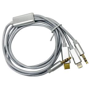 3 in 1 Car Aux Audio Cable