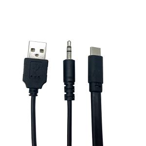 USB To Type C 3.5mm Cable