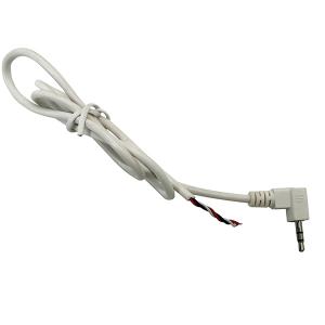 White Angle 3.5mm Stereo Cable