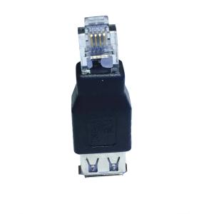 RJ11 Male to USB Female Connector