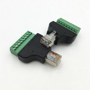 RJ45 to 8Pin Terminal Adapter