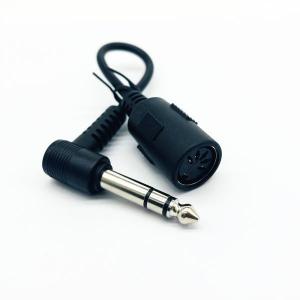 Right Angle 6.35mm MIDI Cable